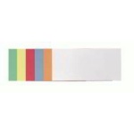 Moderations-Rechtecke farbig sortiert, 10x20 cm, 500 Stück 